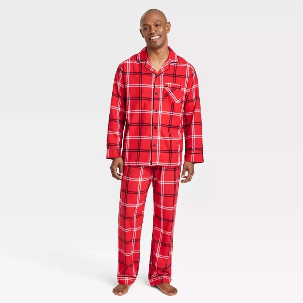 Mens Wondershop Flannel Pajama Set